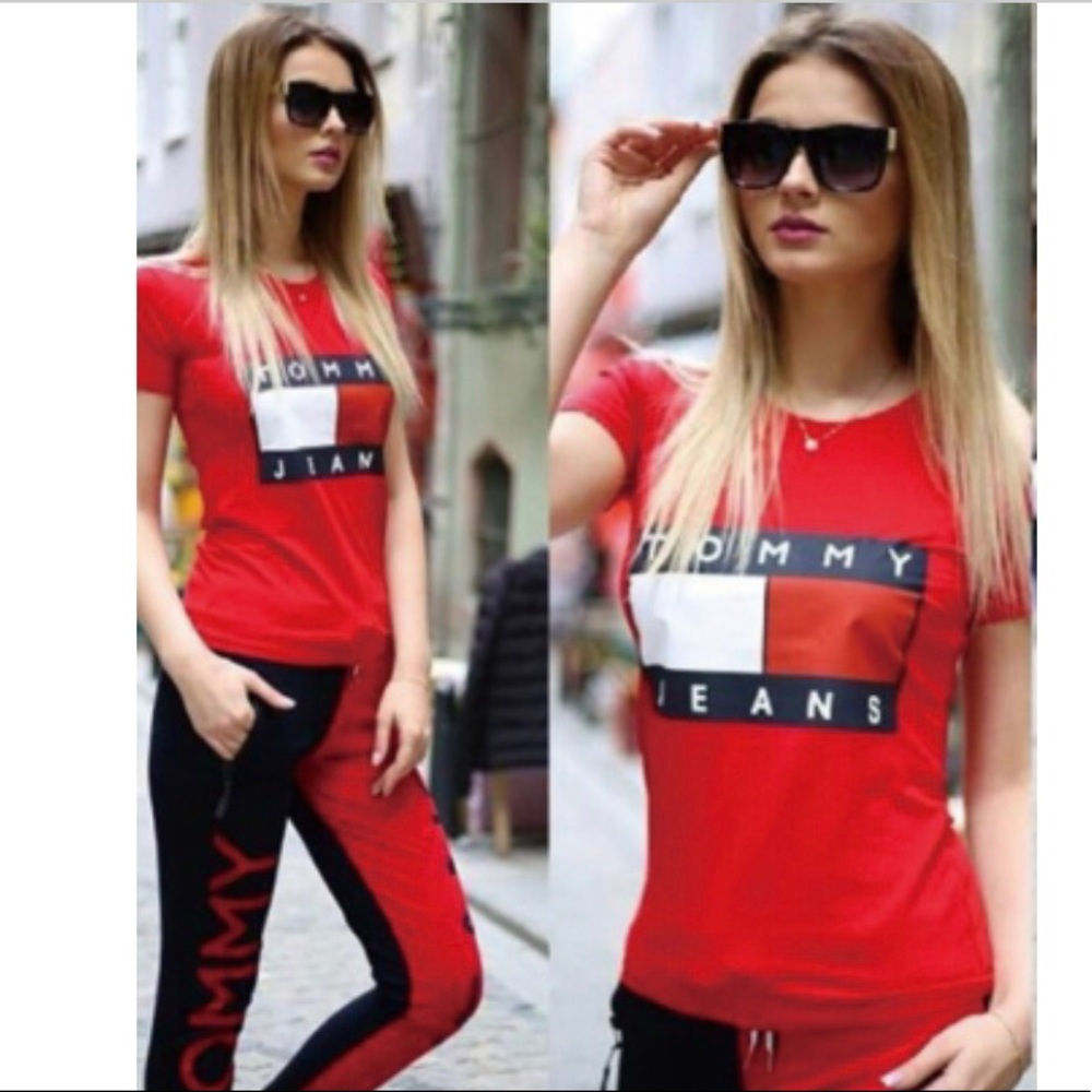 Tommy Hilfiger shirt fits like a medium